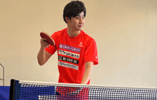 卓球「下山優樹」選手とのスポンサー契約